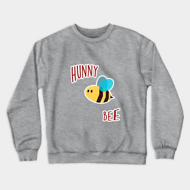 Hunny Bee Crewneck Sweatshirt by BigMoneyGal69